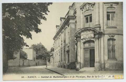 Institut de Mathématiques et de Physique (Nancy)